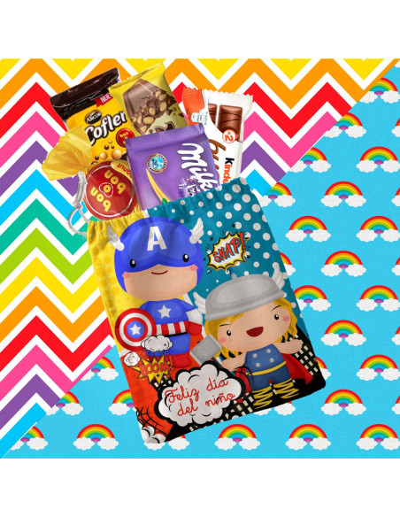 55 DISEÑOS PARA BOLSITAS INFANTILES-DÍA DEL NIÑO