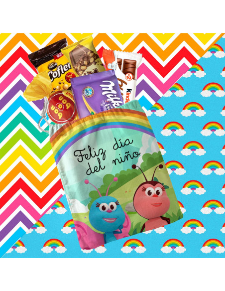 55 DISEÑOS PARA BOLSITAS INFANTILES-DÍA DEL NIÑO