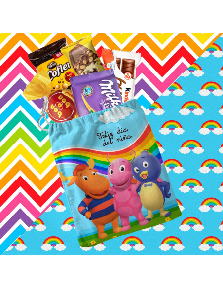 55 DISEÑOS PARA BOLSITAS INFANTILES-DÍA DEL NIÑO