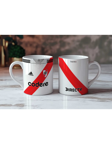 TAZA CAMISETA RIVER 2023