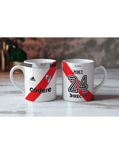 TAZA CAMISETA RIVER 2023