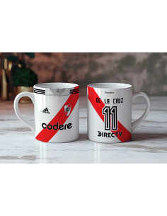 TAZA CAMISETA RIVER 2023 2
