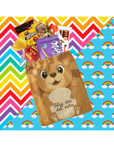 55 DISEÑOS PARA BOLSITAS INFANTILES-DÍA DEL NIÑO