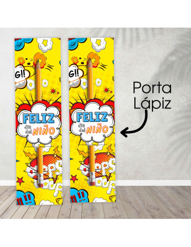 Porta lapiz dia del niño