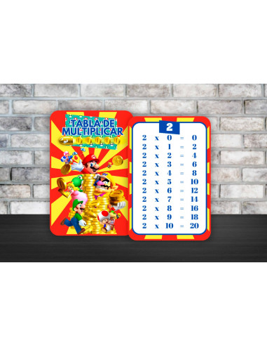 TABLA DE MULTIPLICAR Y ABECEDARIO...