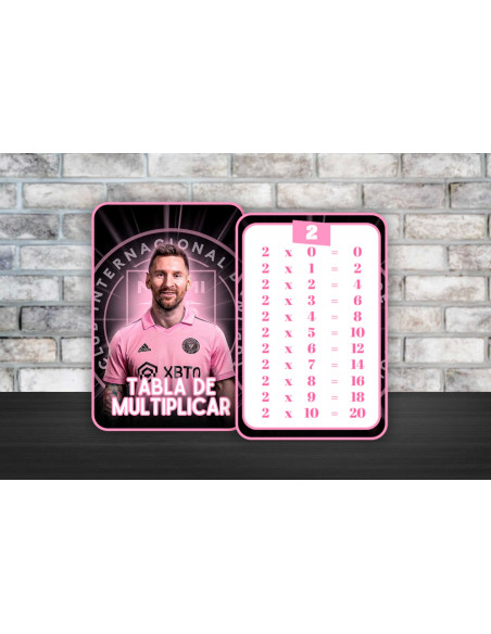 TABLA DE MULTIPLICAR Y ABECEDARIO PACK 10