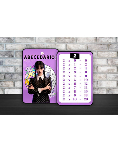 TABLA DE MULTIPLICAR Y ABECEDARIO...