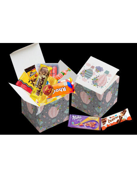 24 DISEÑOS PARA CAJA CUBO SUBLIMADA