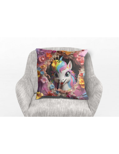 Almohadones 3d Unicornio