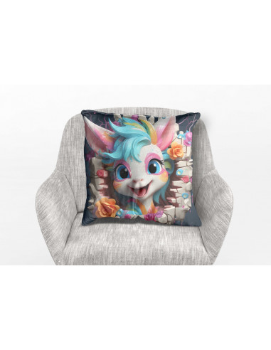 Almohadones 3d Unicornio