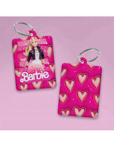 LLAVEROS RECTANGULAR BARBIE
