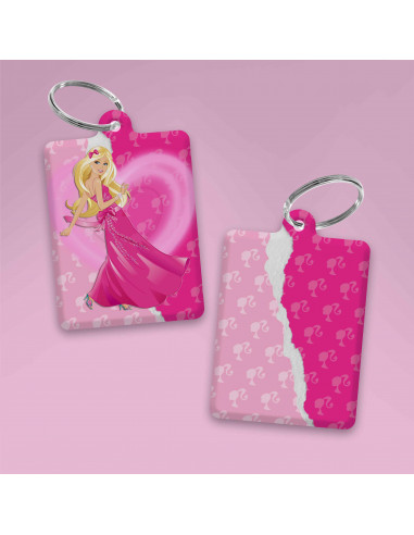LLAVEROS RECTANGULAR BARBIE