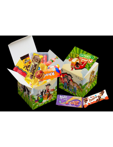 24 DISEÑOS PARA CAJA CUBO SUBLIMADA