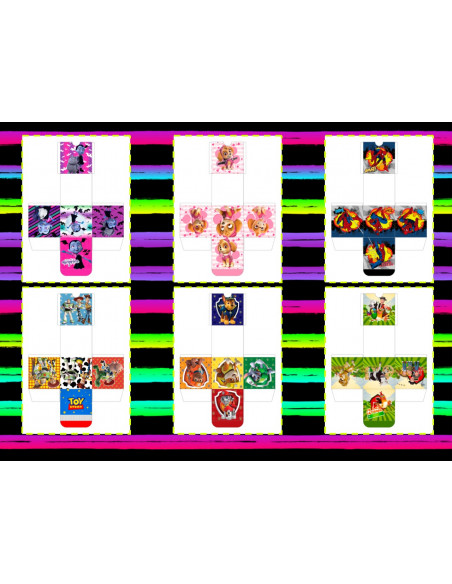 CAJITA CUBO  IMPRESAS MODELOS INFANTILES