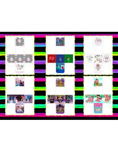 CAJITA CUBO  IMPRESAS MODELOS INFANTILES