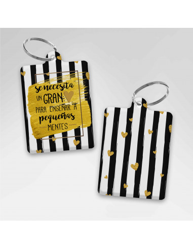 LLAVEROS RECTANGULAR DIA DEL MAESTRO...