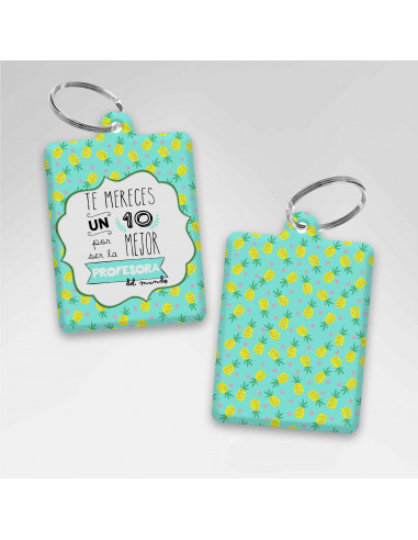 LLAVEROS RECTANGULAR DIA DEL MAESTRO...