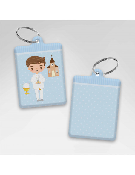 Llavero rectangular comunión