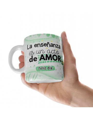 Taza día del maestro frases
