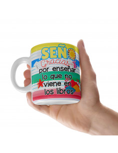 Taza día del maestro frases