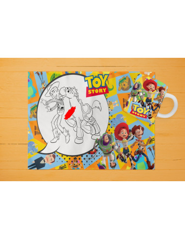 42 DISEÑOS DE INDIVIDUALES+ TAZA PARA...