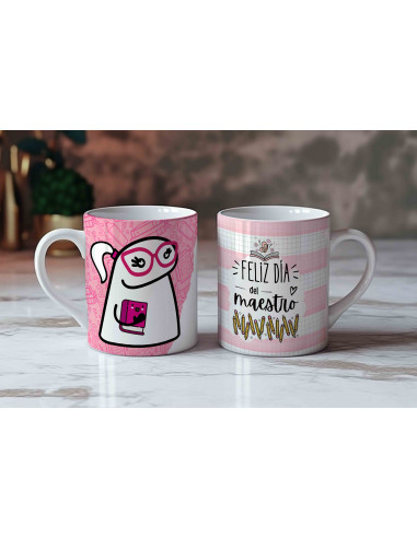 Tazas flork día del maestro