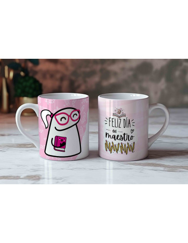 Tazas flork día del maestro