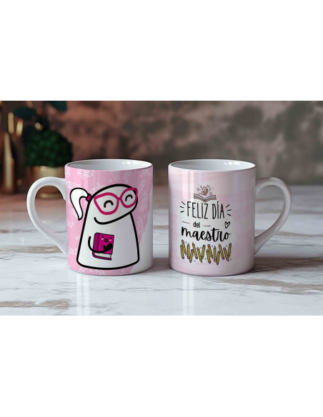 Tazas flork día del maestro