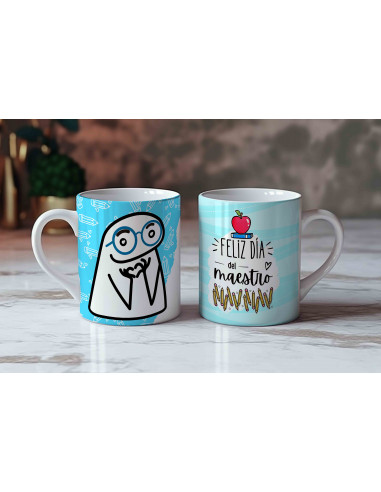 Tazas flork día del maestro