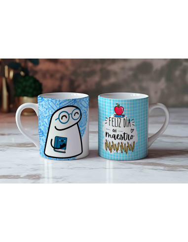 Tazas flork día del maestro
