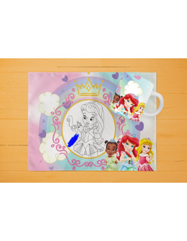 42 DISEÑOS DE INDIVIDUALES+ TAZA PARA...