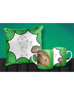 Taza Almohadón colorear...