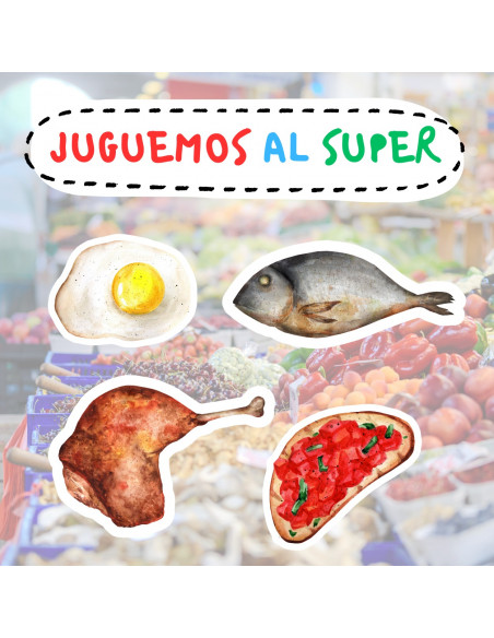 Juguemos al super - comidas y bebidas