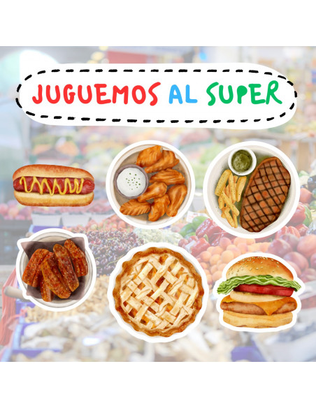Juguemos al super - comidas y bebidas