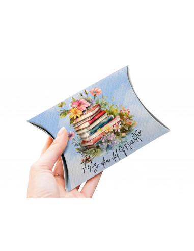 Cajita almohada día del maestro