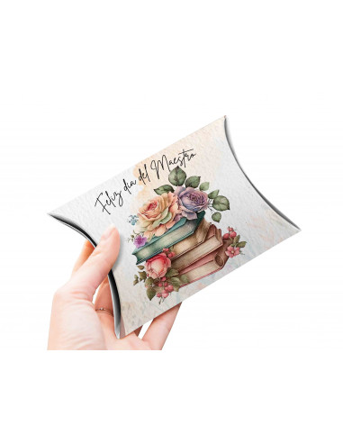 Cajita almohada día del maestro