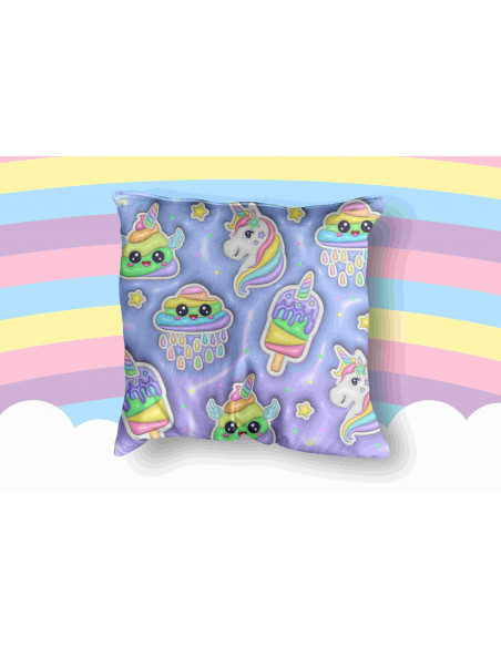 Taza Almohadón Unicornio 3D