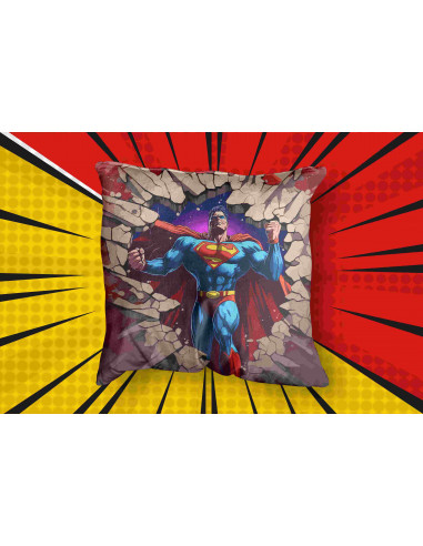 Taza almohadón super heroes