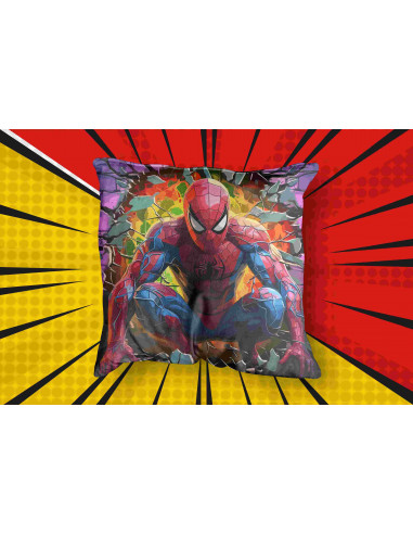 Taza almohadón super heroes