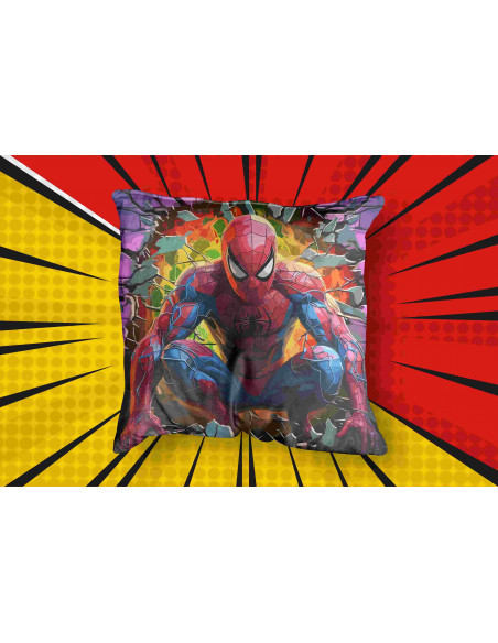 Taza almohadón super heroes