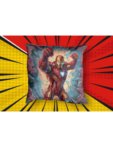 Taza almohadón super heroes