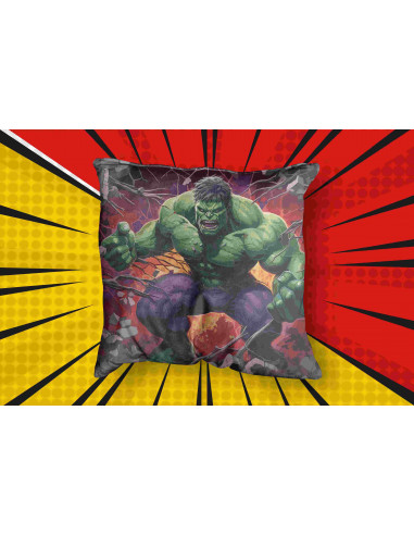 Taza almohadón super heroes