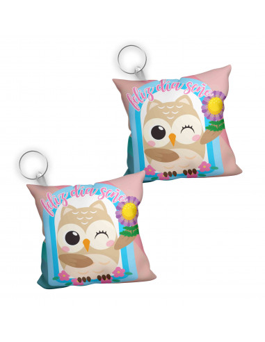Llavero almohada día del maestro