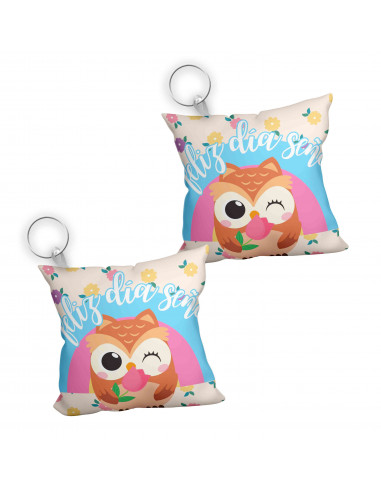 Llavero almohada día del maestro