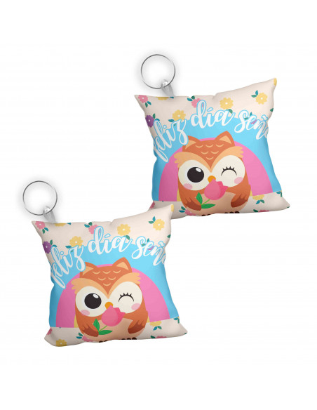 Llavero almohada día del maestro