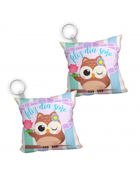 Llavero almohada día del maestro