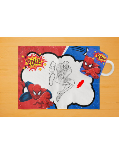 42 DISEÑOS DE INDIVIDUALES+ TAZA PARA...