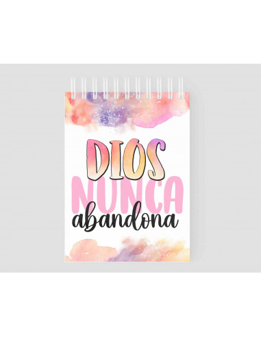 Anotador/cuaderno frases cristianas