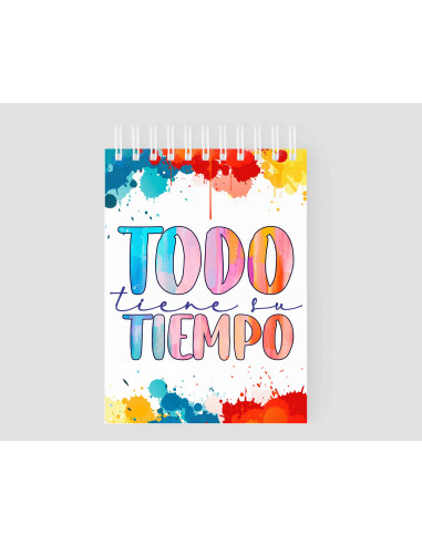 Anotador/cuaderno frases cristianas