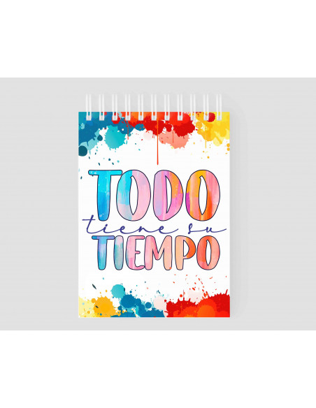 Anotador/cuaderno frases cristianas